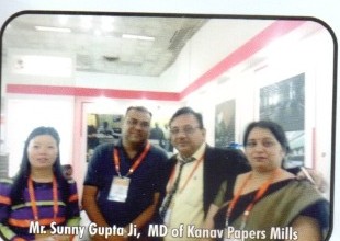 Mr. Sunny Gupta Ji, MD of Kanav Papers Mills